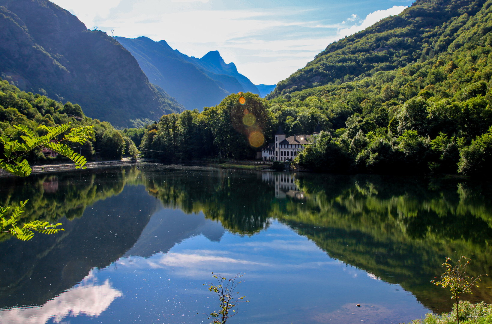 Spiegelsee in den Pyrenäen