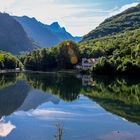 Spiegelsee in den Pyrenäen