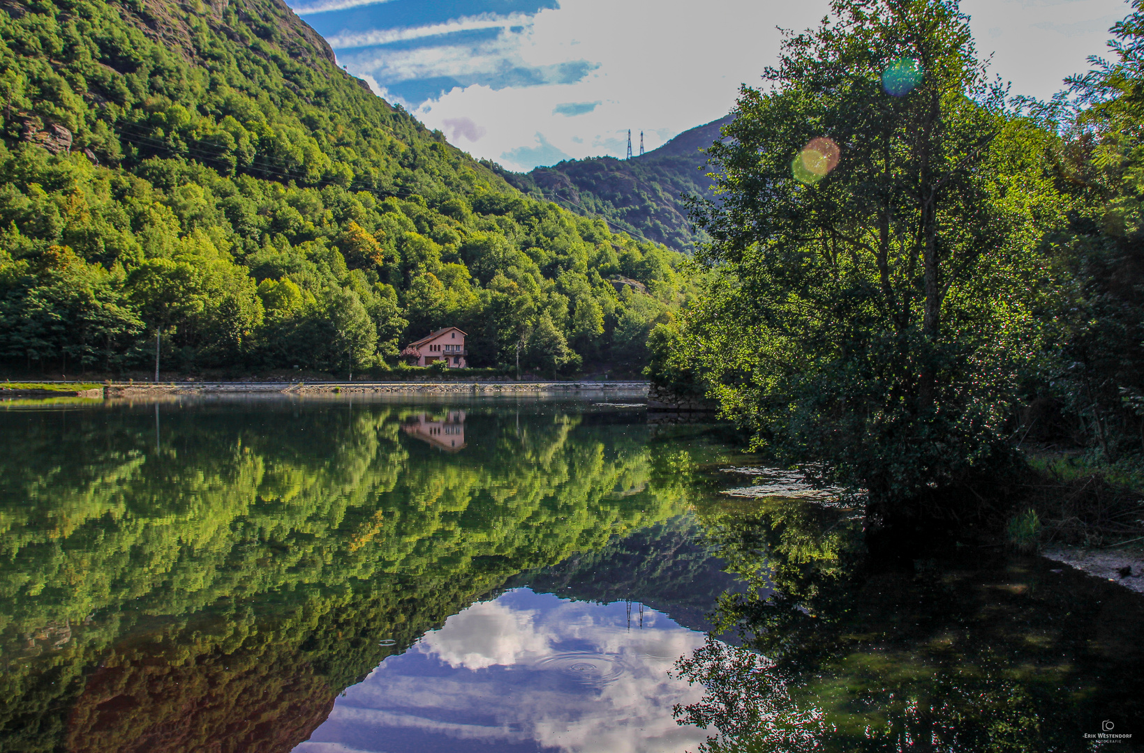 Spiegelsee in den Pyrenäen