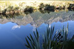 Spiegelsee in Neuseeland