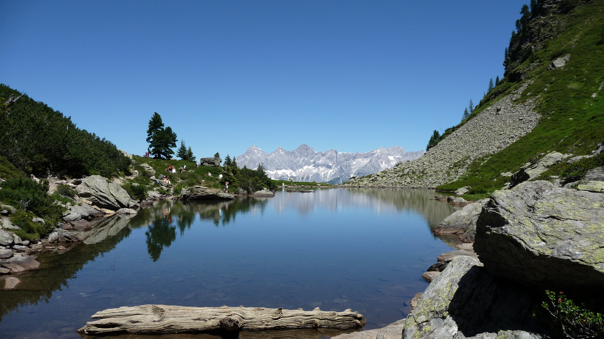 Spiegelsee mit Dachsteinmassiv