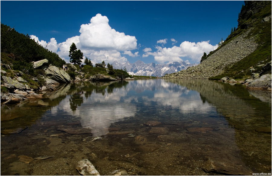 Spiegelsee mit Dachsteinspiegelung