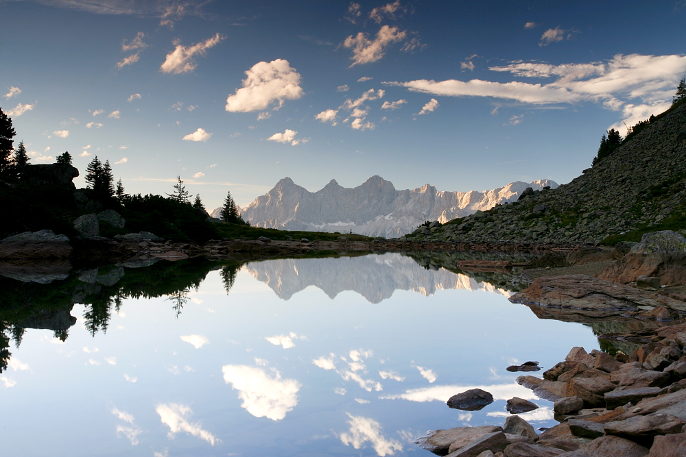 Spiegelsee nahe Reiteralm