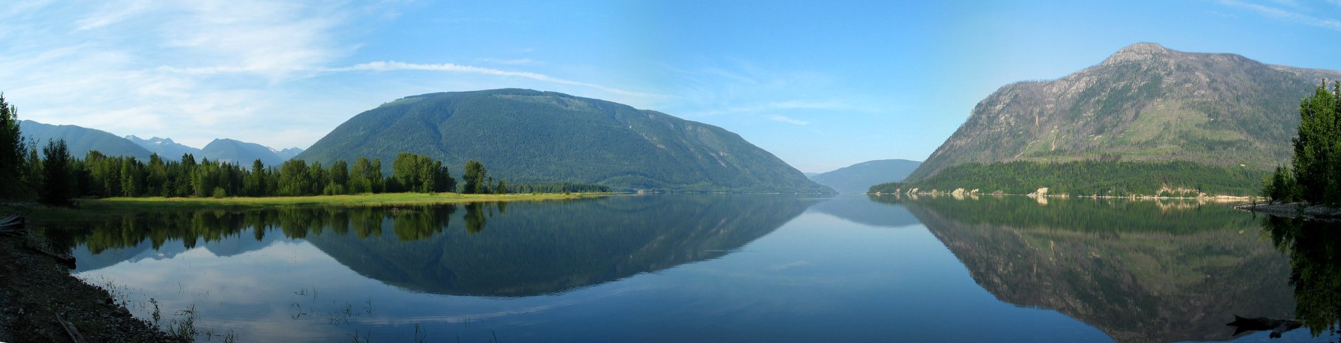 Spiegelsee Panorama Kanada