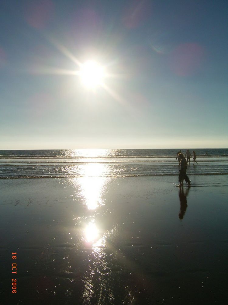 Spiegelstrand am Atlantik