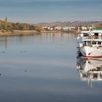 Spiegeltag 20.11. an der tiefen Elbe in Dresden