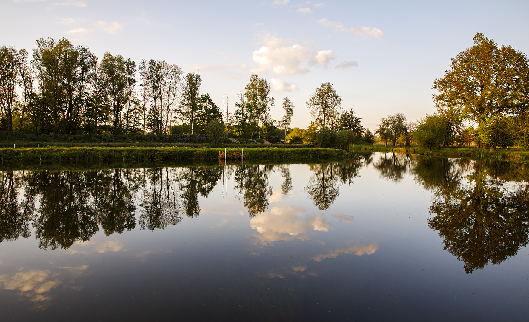 Spiegeltag - Abend am See