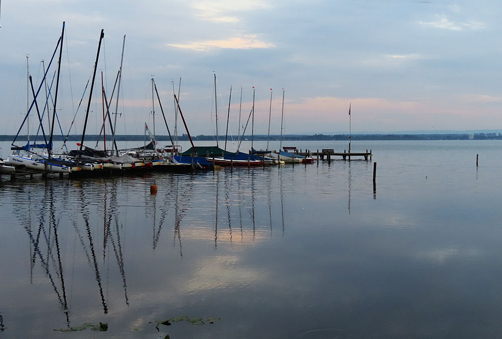 Spiegeltag: Abends am Steinhuder Meer