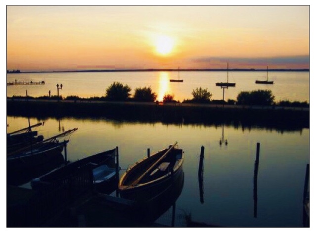 Spiegeltag- Abends am Steinhuder Meer