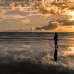 Spiegeltag - Abendspiegel am Meer