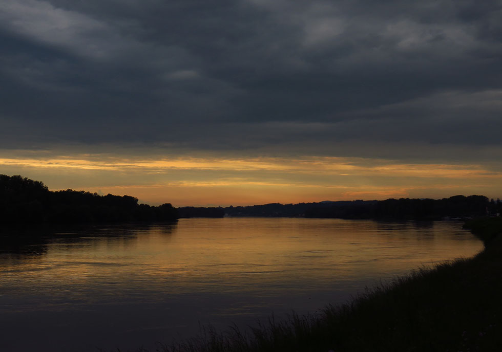 Spiegeltag: an der Donau