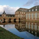 Spiegeltag, blaue Stunde Schloß Nordkirchen NRW 