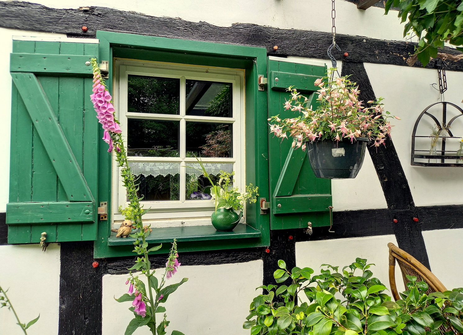 *Spiegeltag* - Blumenfenster