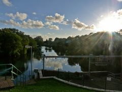 Spiegeltag - Bootssteg in Greetsiel