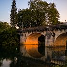 Spiegeltag - Brücke über der Charente