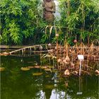 Spiegeltag- Buddhistische Skulptur