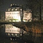 Spiegeltag: Cottbus: Schloss Branitz bei Nacht