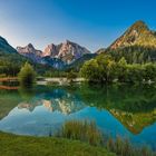 Spiegeltag - der Jasna-See bei Kranjska Gora