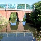 Spiegeltag: Die Ägyptische Brücke im Branitzer Park bei Cottbus