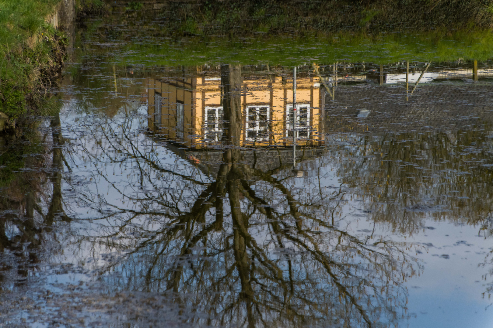 Spiegeltag: Ein Teil vom Schloss in Bückeburg