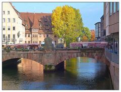 Spiegeltag- Farben in der Pegnitz