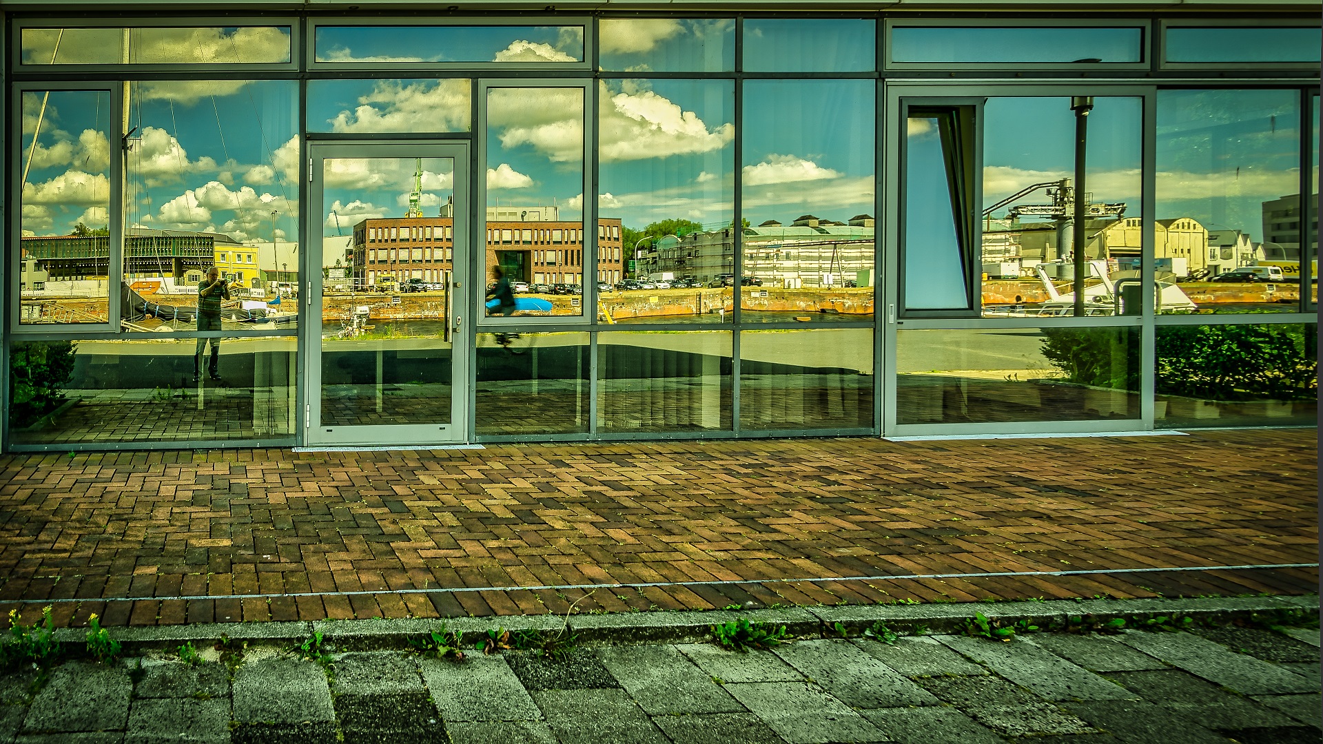 Spiegeltag in Bremerhaven Fischereihafen