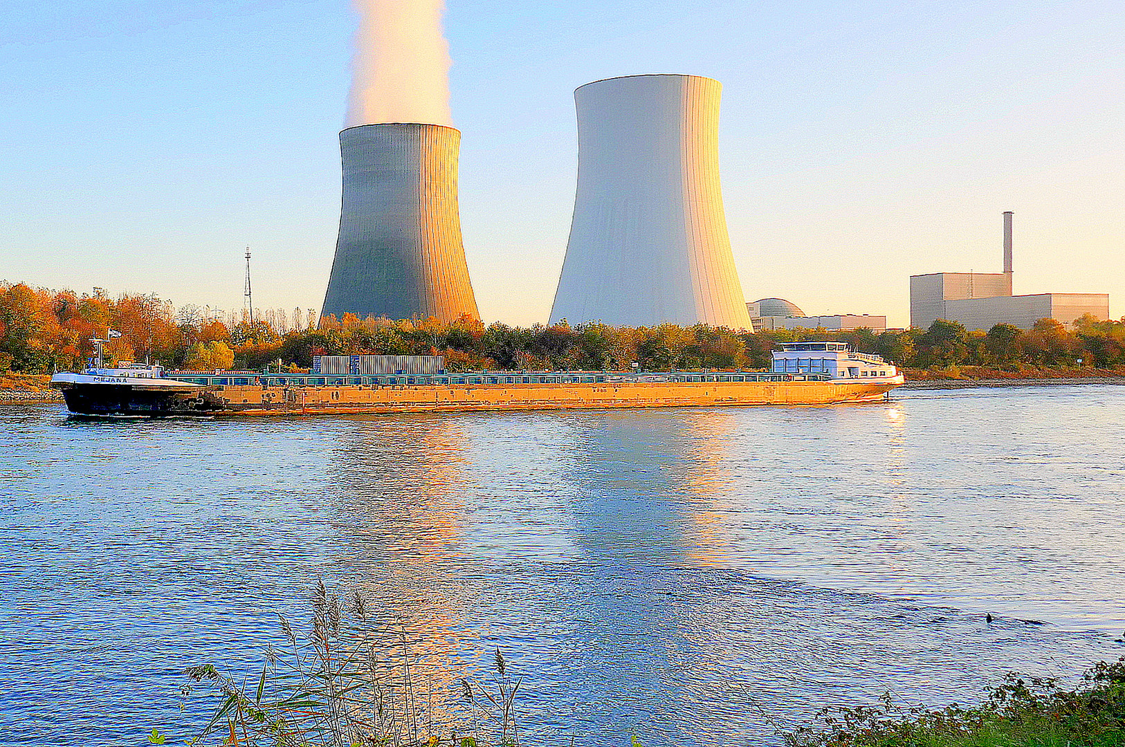 Spiegeltag: Kernkraftwerk Philippsburg/Rhein