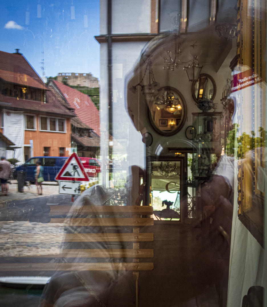 Spiegeltag - Selfie mit Burgruinen