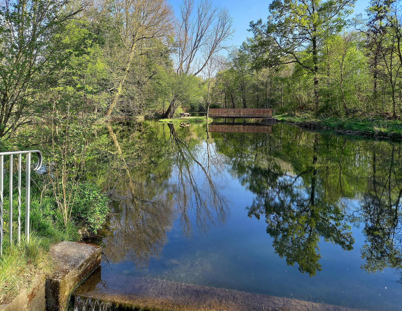 *Spiegeltag*  -  still ruht der See