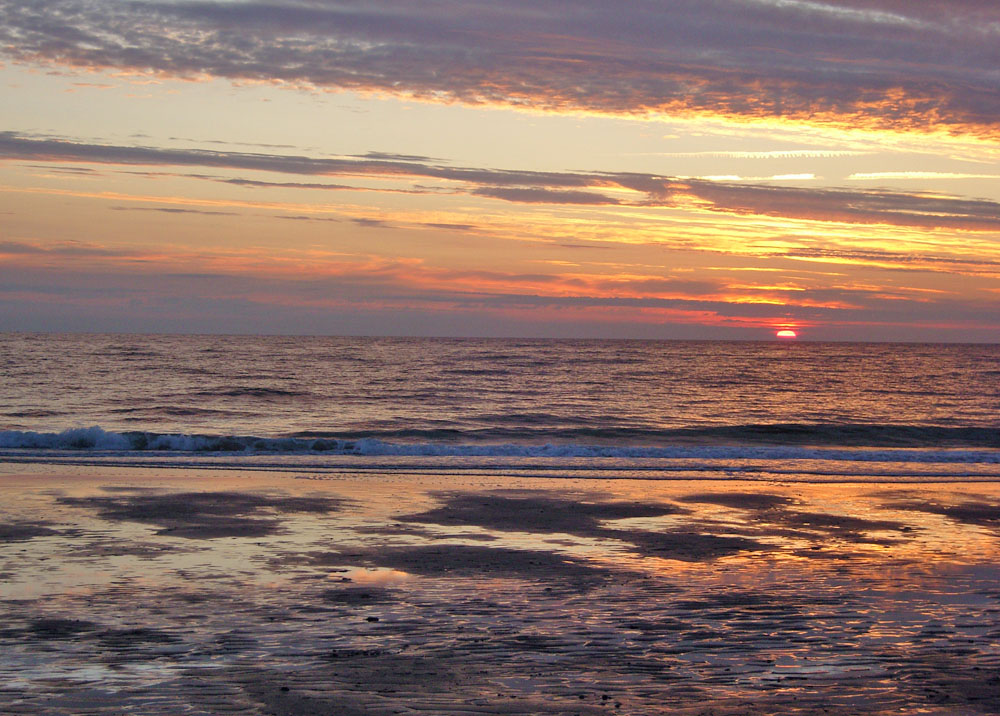 Spiegeltag: Strand von Sylt