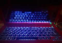 Spiegeltag- Tastatur vom Laptop