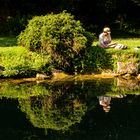 Spiegeltag - Zeichner an der Charente