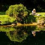 Spiegeltag - Zeichner an der Charente