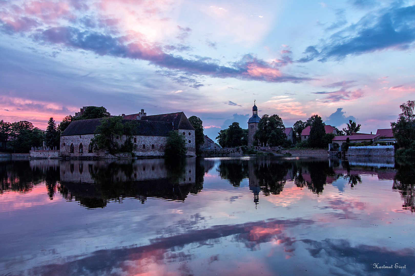 Spiegeltag........Wasserschloss in Flechtingen