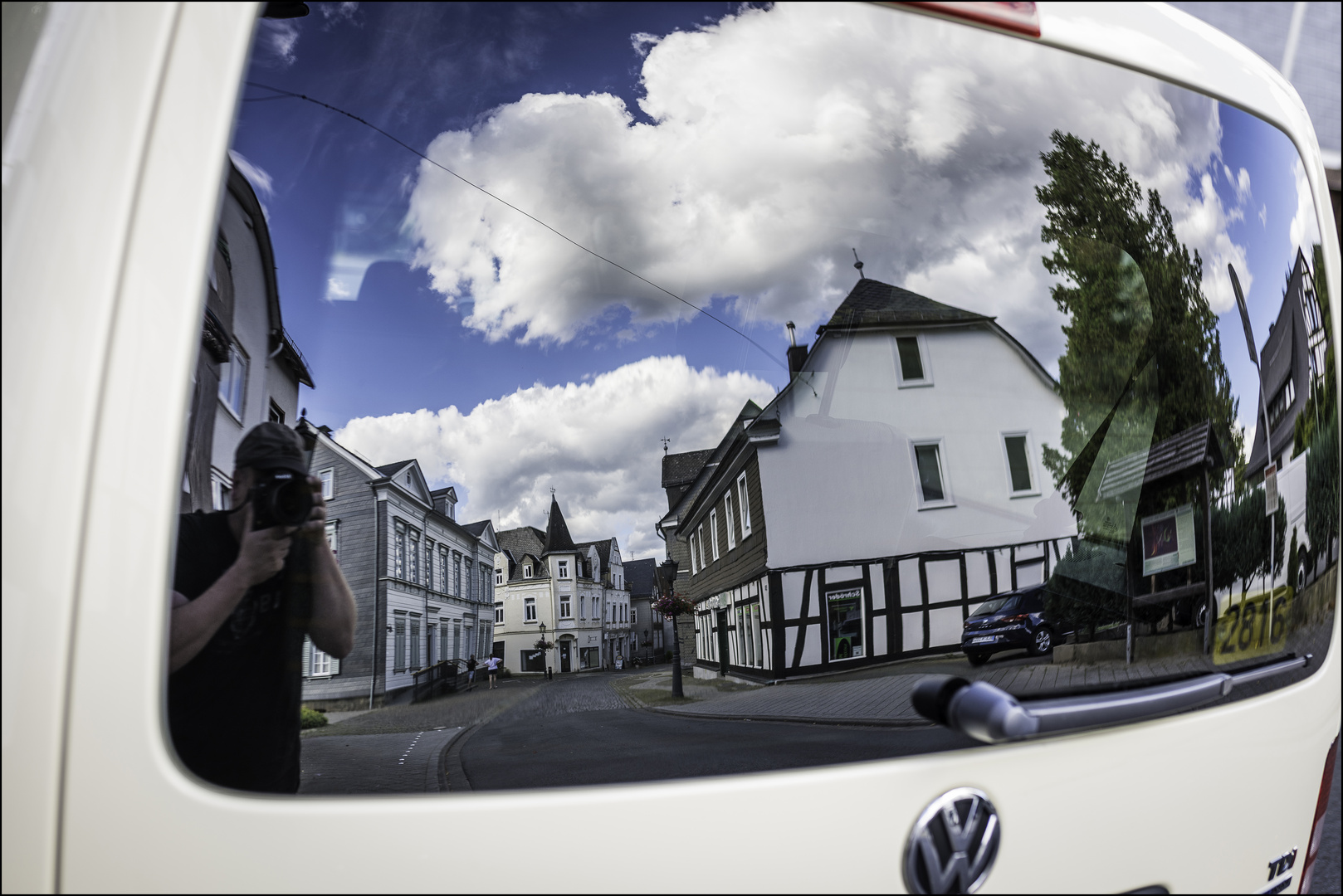 Spiegeltaxiselfie die 2.