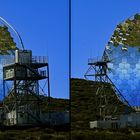 Spiegelteleskop La Palma am Roque de Los Muchachos (3D-X-View)