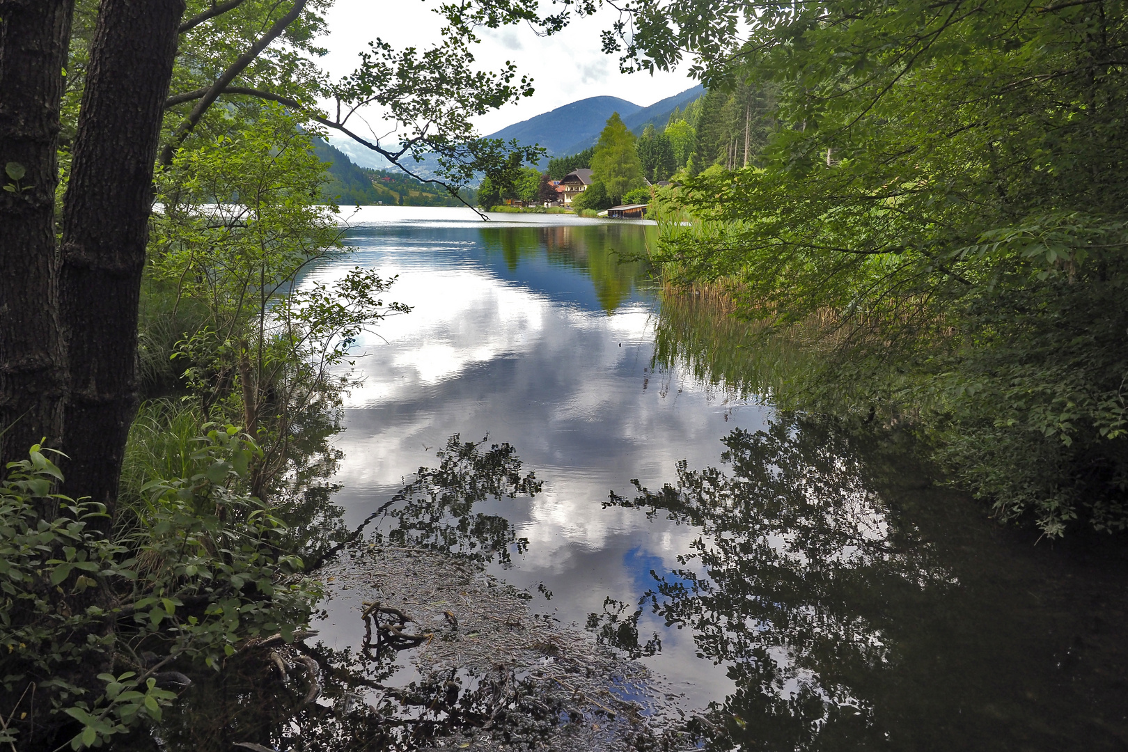 Spiegelung Afritzsee 2