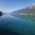 Spiegelung am Brienzersee