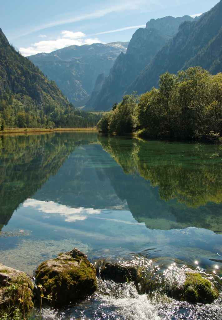 Spiegelung am Brunnsee