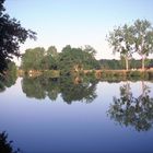 Spiegelung am Canal de Nantes à Brest