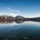 Spiegelung am Forggensee