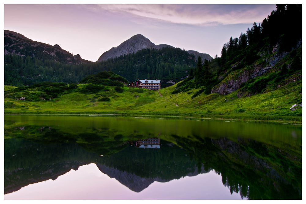 Spiegelung am Funtensee Foto & Bild | deutschland, europe, bayern ...
