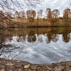 Spiegelung am herbstlichen Bürgersee