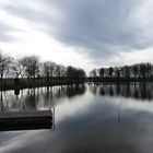 Spiegelung  am Herthasee