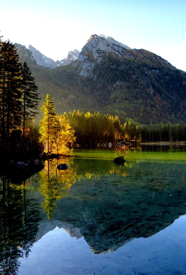 Spiegelung am Hintersee - Take 2