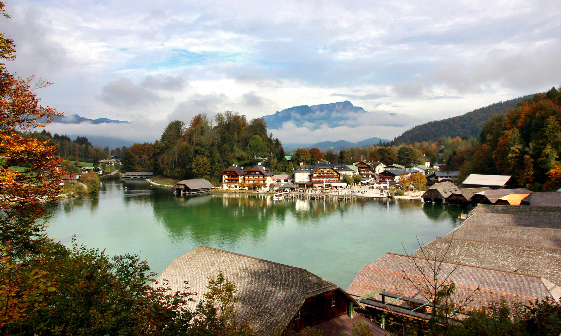 Spiegelung am Königsee