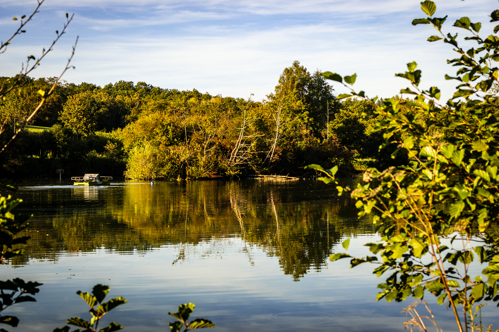 Spiegelung am Kreuzbergsee 