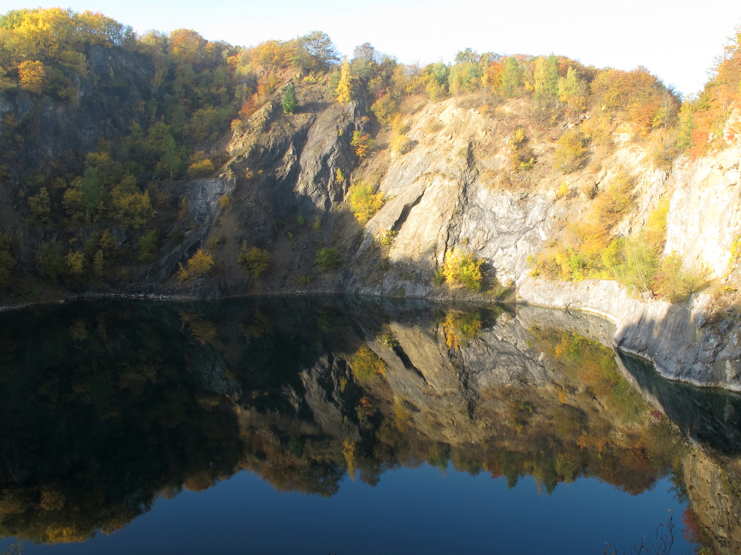 Spiegelung am Kristallsee