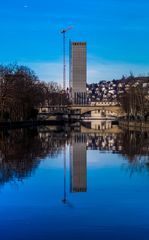 Spiegelung am Letten