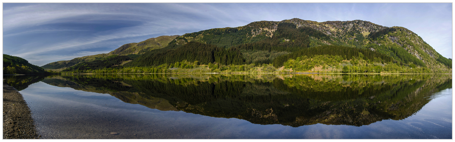 Spiegelung am Loch Lubnaig